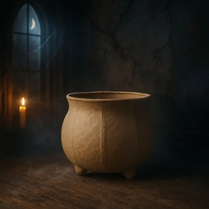 Paper Mache Witches Cauldron