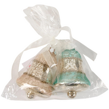 Load image into Gallery viewer, Pastel Bell Glass Ornament Set