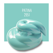 Load image into Gallery viewer, Turquoise-colored product with 'PATINA 2951' text on a matching background