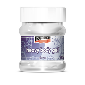 Pentart Heavy Body Gel, Glossy, Transparent, Multi Use 230