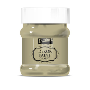 Pentart Dekor Paint Chalky, Size and Color Options