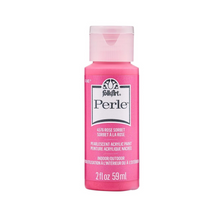 Load image into Gallery viewer, Pink bottle of FolkArt Perle acrylic paint on a white background