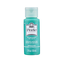 Load image into Gallery viewer, Bottle of FolkArt Perle acrylic paint in whipped green on a white background