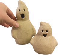 Load image into Gallery viewer, Premade Paper Mache Halloween Ghosts