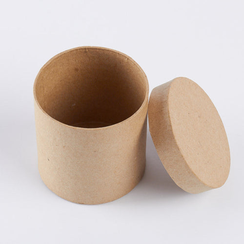 Premade Paper Mache Round Box