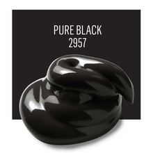 Load image into Gallery viewer, Black object with 'PURE BLACK 2957' text on a black background