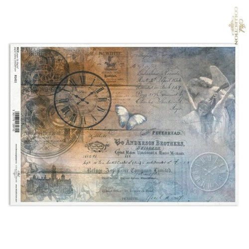 Old Paris Angels Rice Paper by ITD Collection