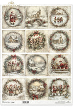 Load image into Gallery viewer, Winter&#39;s Tale Merry Christmas Minis Rice Paper by ITD Collection