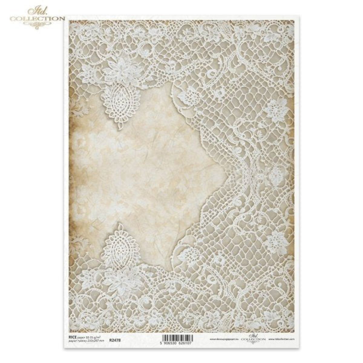 Ornate Lace Rice Paper by ITD Collection, R2478 – My Victorian Heart