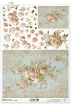 Load image into Gallery viewer, Divine Pale Roses Lace Rice Paper by ITD Collection
