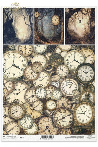 Alice's Magic Time is an Illusion Rice Paper by ITD Collection