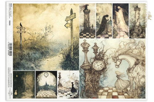 Alice's Magic Queen's Time Rice Paper by ITD Collection