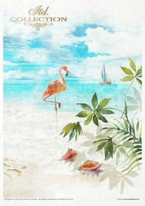 Tropical Dreams Rice Paper Set by ITD Collection