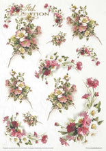 Load image into Gallery viewer, Beautiful Flowers Rice Paper Set by ITD Collection