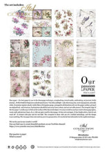 Load image into Gallery viewer, Beautiful Flowers Rice Paper Set by ITD Collection