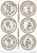 Load image into Gallery viewer, Victorian Christmas Rice Paper Set by ITD Collection, RP033, Pack of 11 01