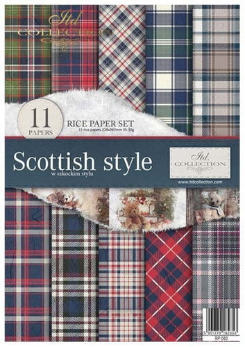 Scottish Style Rice Paper Set by ITD Collection