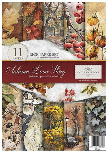 Autumn Love Story Rice Paper Set by ITD Collection