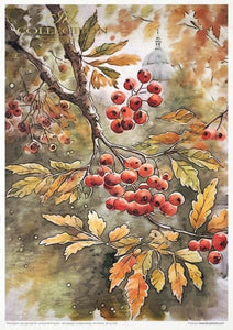Autumn Love Story Rice Paper Set by ITD Collection