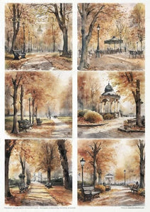 Autumn Love Story Rice Paper Set by ITD Collection