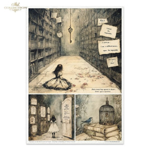 Alice's Magic Vol. 1 Rice Paper Set by ITD Collection