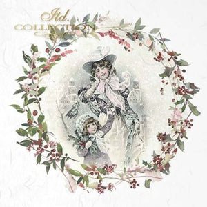 Victorian Holly Days Rice Paper Mini Set by ITD Collection