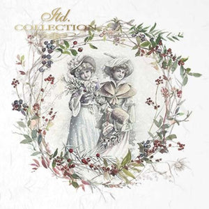 Victorian Holly Days Rice Paper Mini Set by ITD Collection