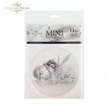 Load image into Gallery viewer, Vintage Easter Fairies Rice Paper Mini Set by ITD Collection, RSM068, Pack of 6 Cover