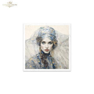 ITD Collection "Lovely Ladies Portraits" Rice Paper Mini Set