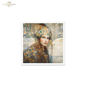 ITD Collection "Lovely Ladies Portraits" Rice Paper Mini Set