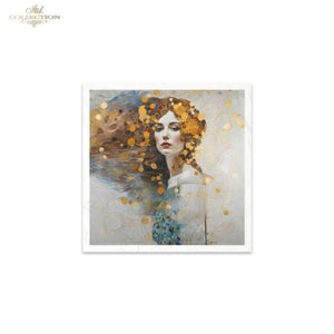 ITD Collection "Lovely Ladies Portraits" Rice Paper Mini Set