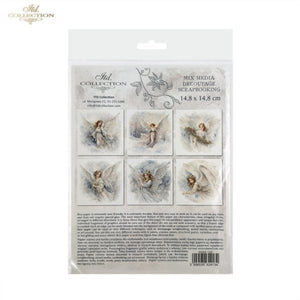 ITD Collection "Heavenly Angels" Rice Paper Mini Set