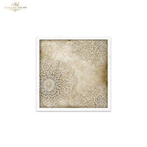 ITD Collection "Lace Doilies" Rice Paper Mini Set