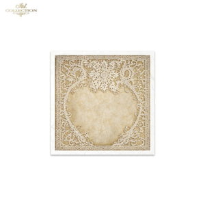 ITD Collection "Lace Doilies" Rice Paper Mini Set