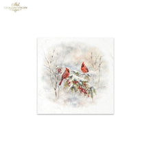 Load image into Gallery viewer, Snowy Cardinals Birds