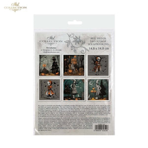 ITD Collection "Halloween" Rice Paper Mini Set