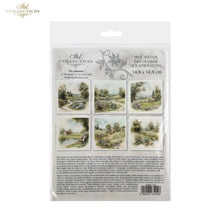 Load image into Gallery viewer, Cottage Lanes Rice Paper Mini Set by ITD Collection