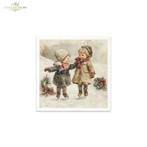Winter's Tale Christmas Darlings I Rice Paper Mini Set by ITD Collection