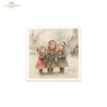 Load image into Gallery viewer, Winter&#39;s Tale Christmas Darlings I Rice Paper Mini Set by ITD Collection