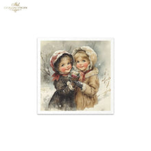 Load image into Gallery viewer, Winter&#39;s Tale Christmas Darlings I Rice Paper Mini Set by ITD Collection