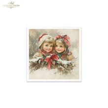 Load image into Gallery viewer, Winter&#39;s Tale Christmas Darlings I Rice Paper Mini Set by ITD Collection