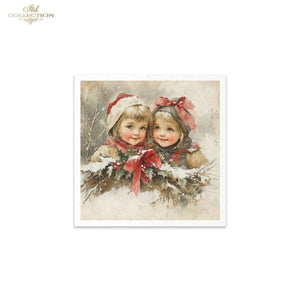 Winter's Tale Christmas Darlings I Rice Paper Mini Set by ITD Collection