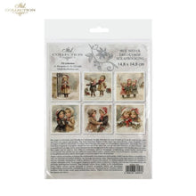 Load image into Gallery viewer, Winter&#39;s Tale Christmas Darlings I Rice Paper Mini Set by ITD Collection