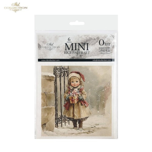 Winter's Tale Christmas Darlings I Rice Paper Mini Set by ITD Collection