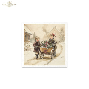 Winter's Tale Christmas Darlings II Rice Paper Mini Set by ITD Collection