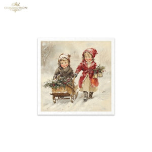 Winter's Tale Christmas Darlings II Rice Paper Mini Set by ITD Collection