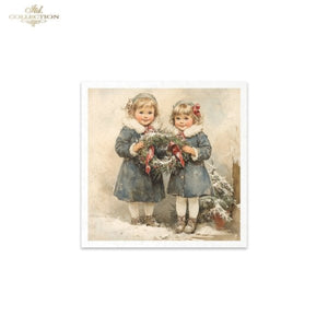 Winter's Tale Christmas Darlings II Rice Paper Mini Set by ITD Collection