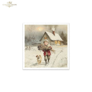 Winter's Tale Christmas Darlings II Rice Paper Mini Set by ITD Collection