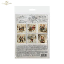 Load image into Gallery viewer, Winter&#39;s Tale Christmas Darlings II Rice Paper Mini Set by ITD Collection