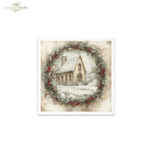 Load image into Gallery viewer, Winter&#39;s Tale Churches Rice Paper Mini Set by ITD Collection